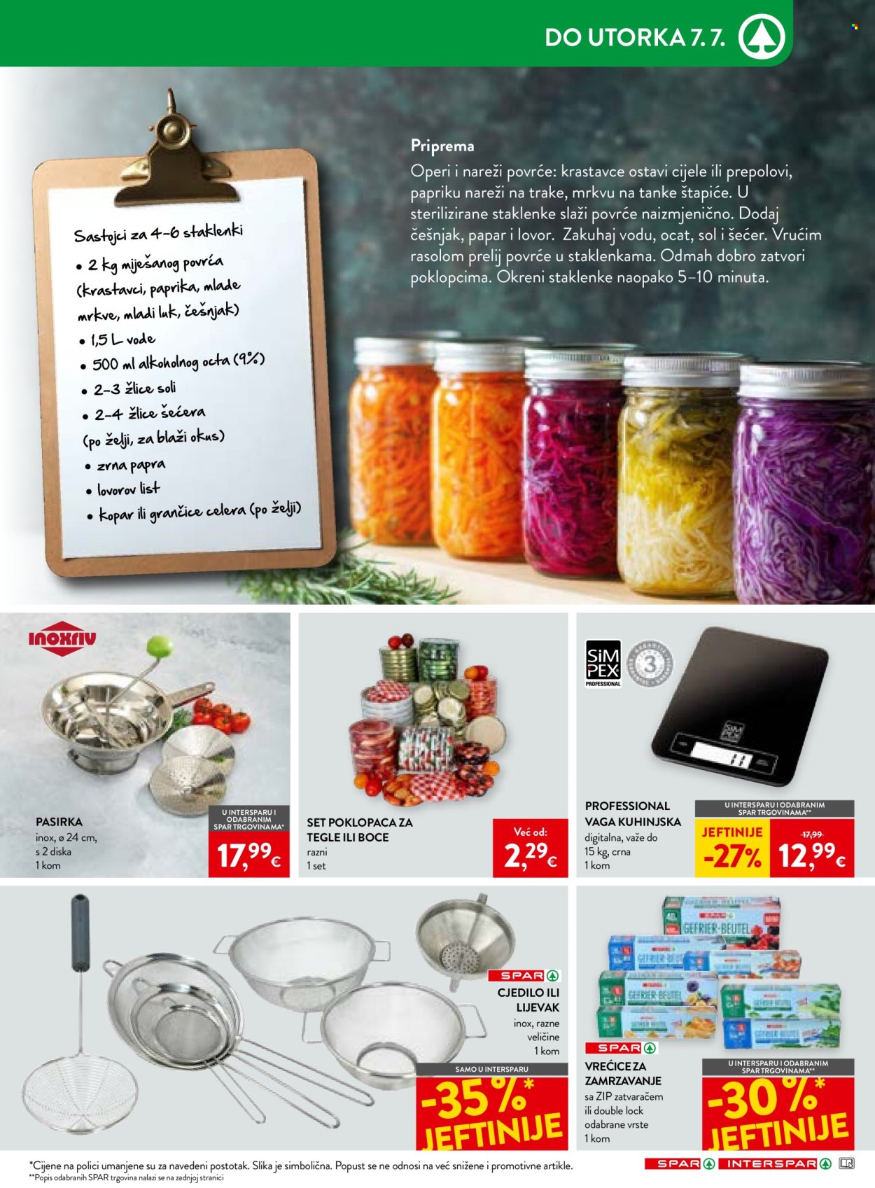 Leták INTERSPAR - 24.6.2026 - 30.6.2026. Strana 29