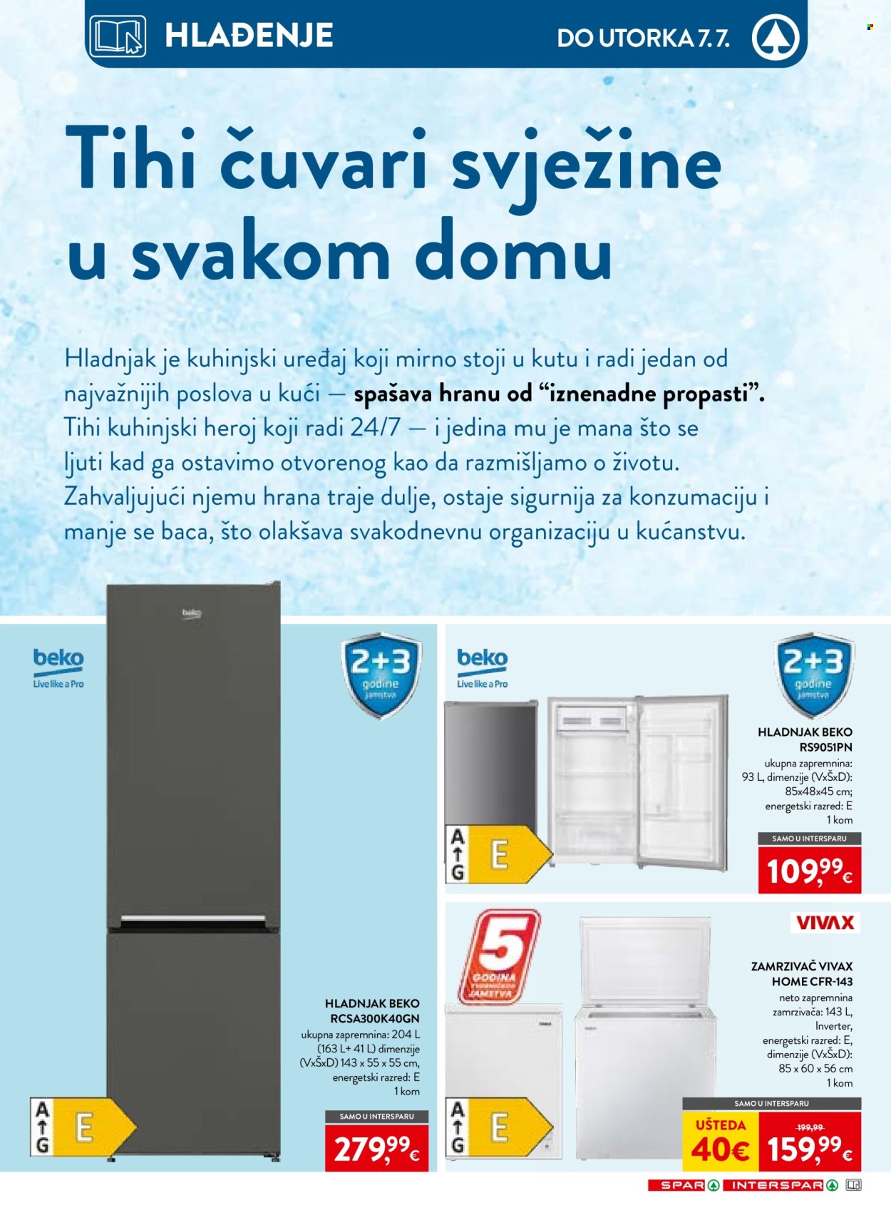 Leták INTERSPAR - 24.6.2026 - 30.6.2026. Strana 32