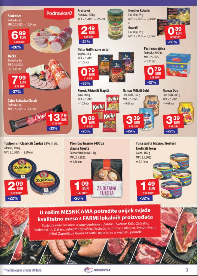 Leták Trgocentar - 23.6.2026 - 12.7.2026. Strana 3