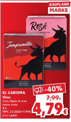 EL CARISMA Vino