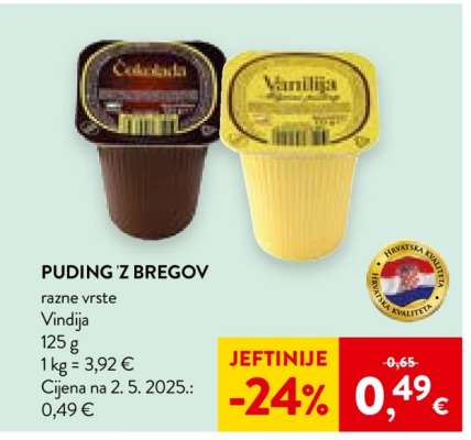 Puding ‘z bregov