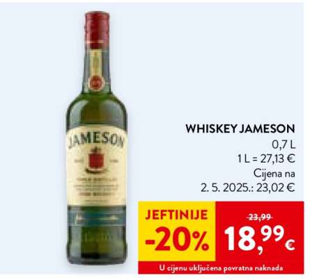 WHISKEY JAMESON