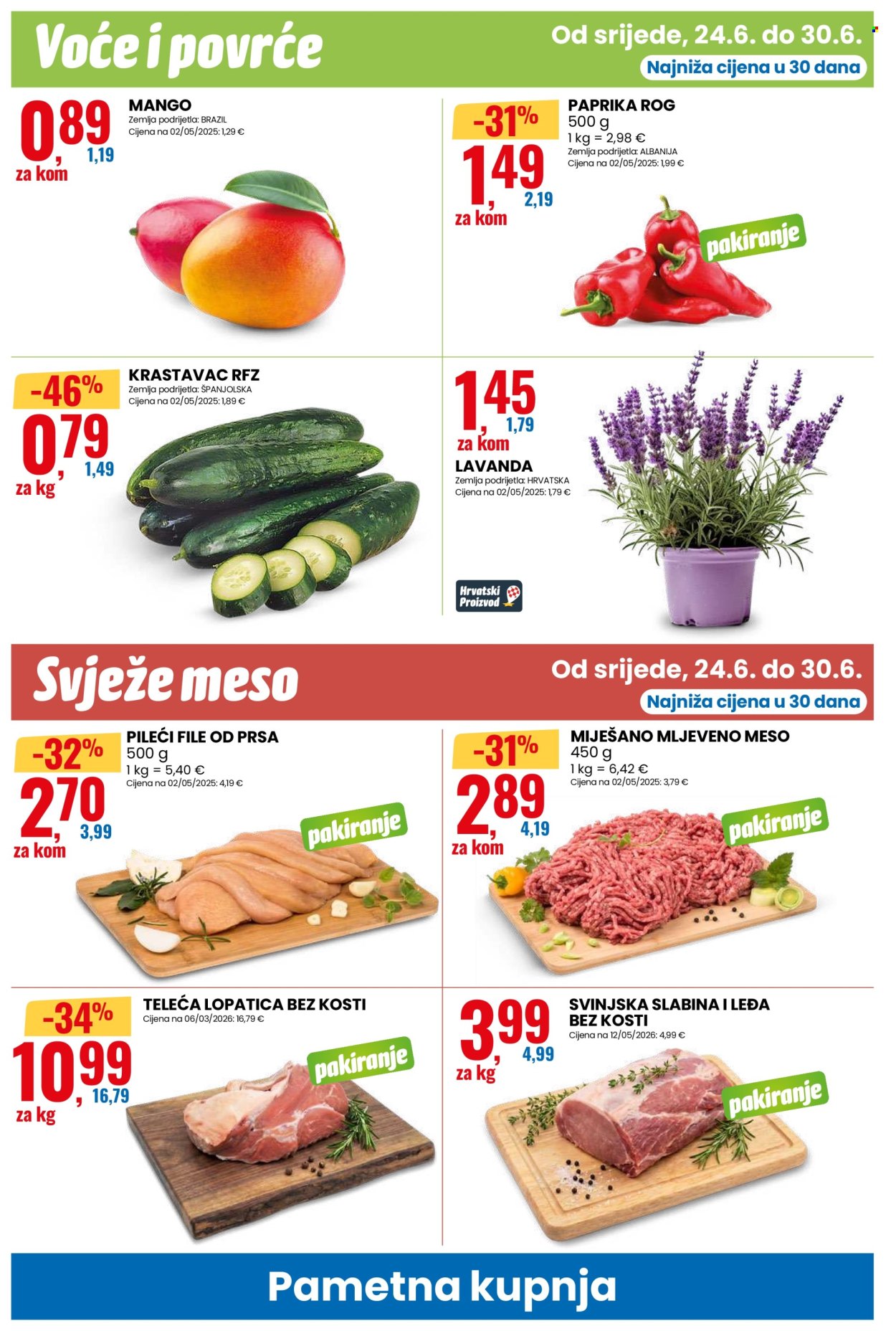 Leták Eurospin - 24.6.2026 - 30.6.2026. Strana 14