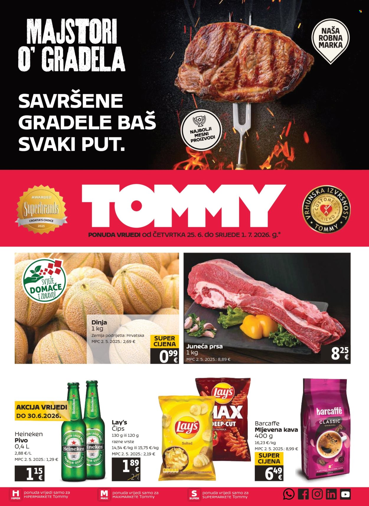 Leták Tommy - 25.6.2026 - 1.7.2026. Strana 1