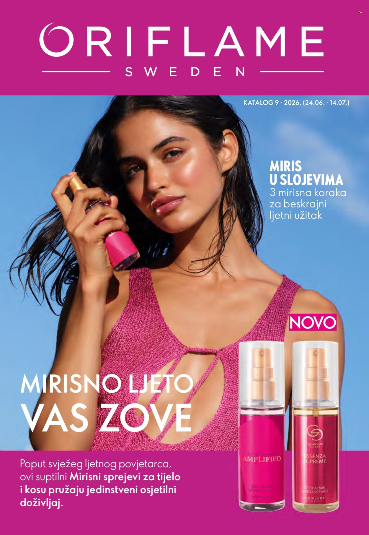 Leták Oriflame - 24.6.2026 - 14.7.2026. Strana 1