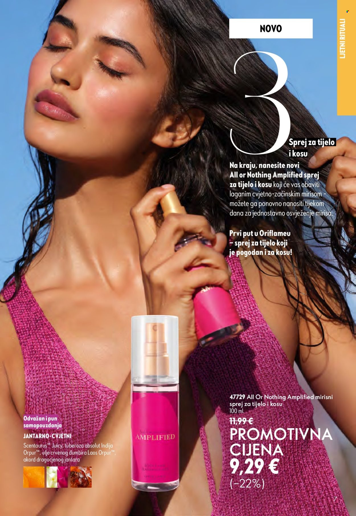 Leták Oriflame - 24.6.2026 - 14.7.2026. Strana 7