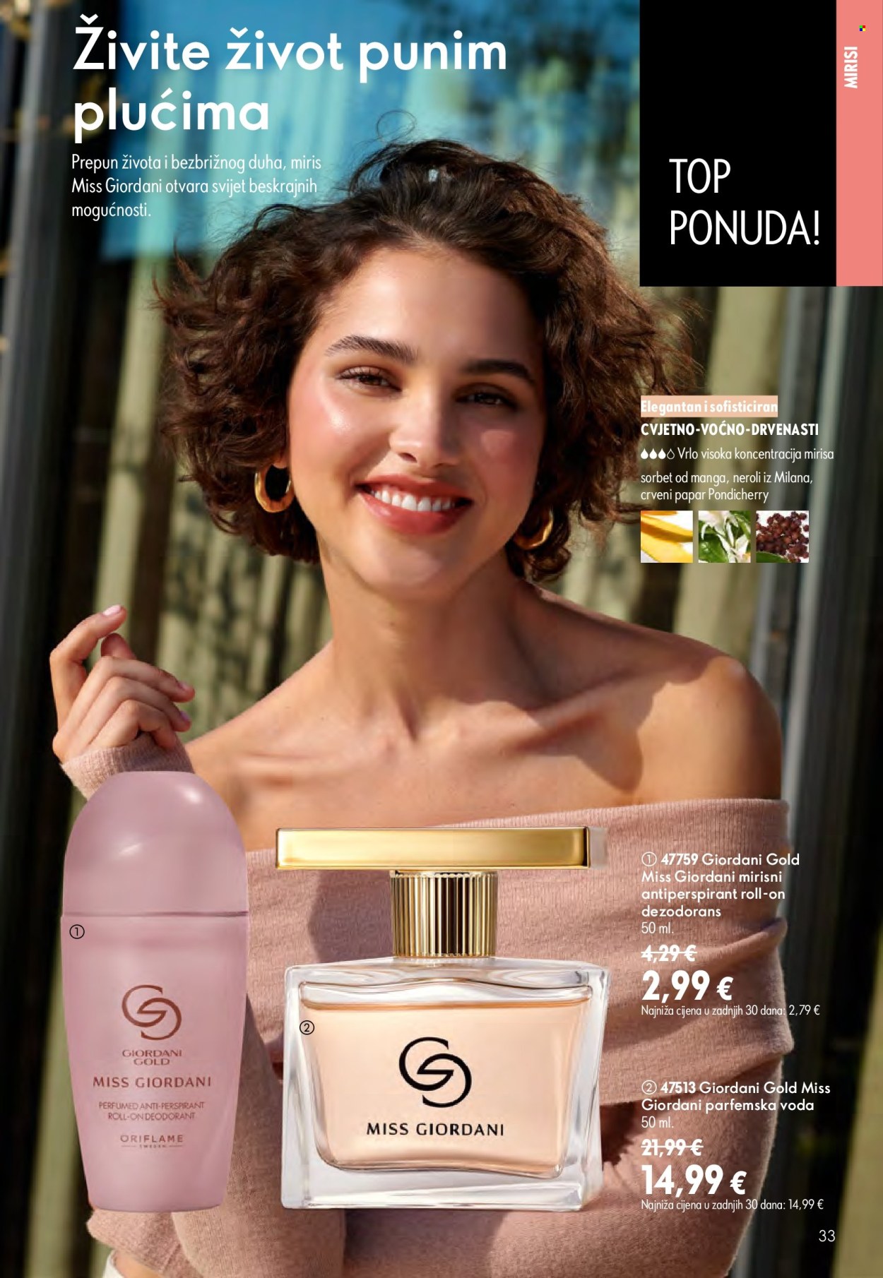 Leták Oriflame - 24.6.2026 - 14.7.2026. Strana 33