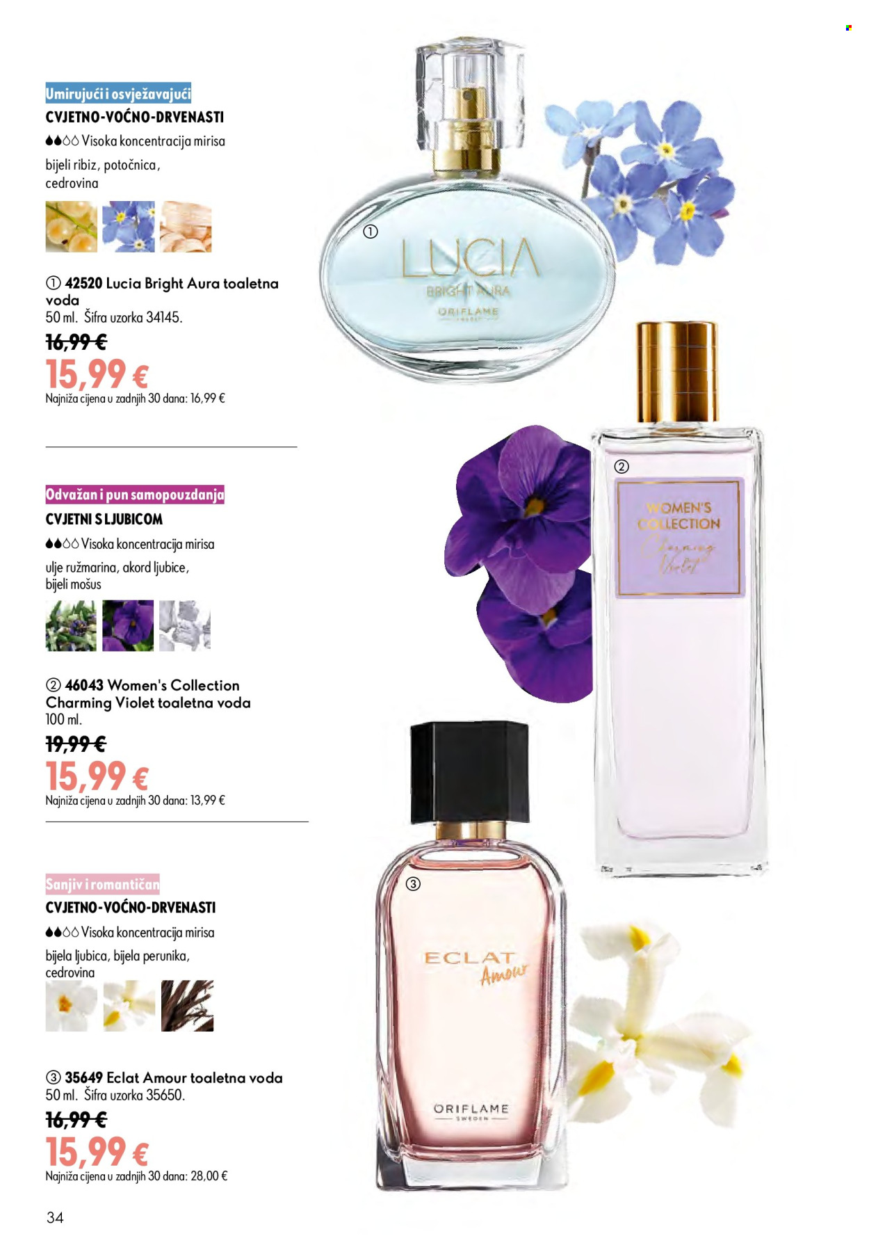 Leták Oriflame - 24.6.2026 - 14.7.2026. Strana 34