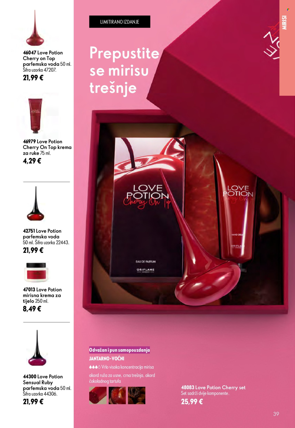 Leták Oriflame - 24.6.2026 - 14.7.2026. Strana 39