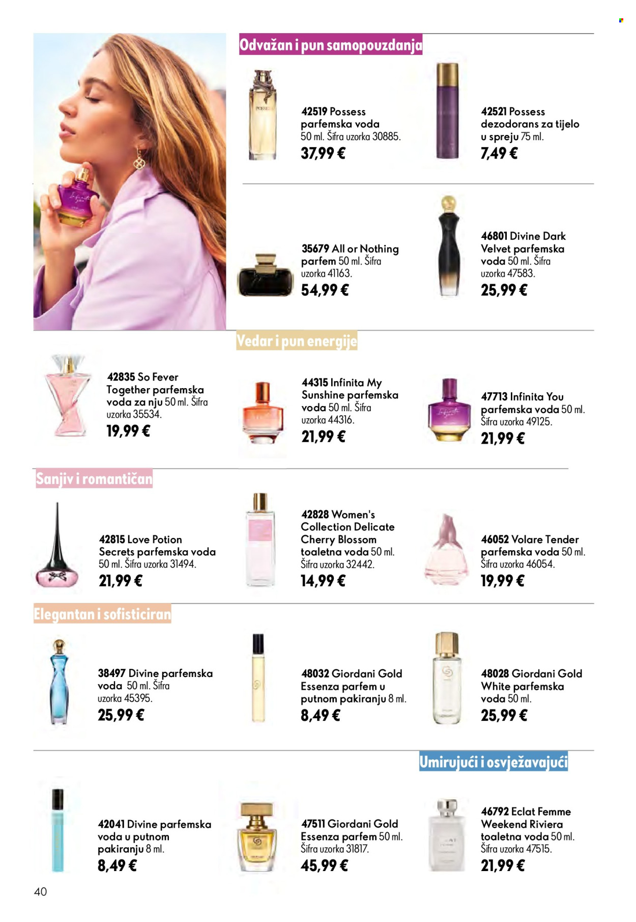 Leták Oriflame - 24.6.2026 - 14.7.2026. Strana 40