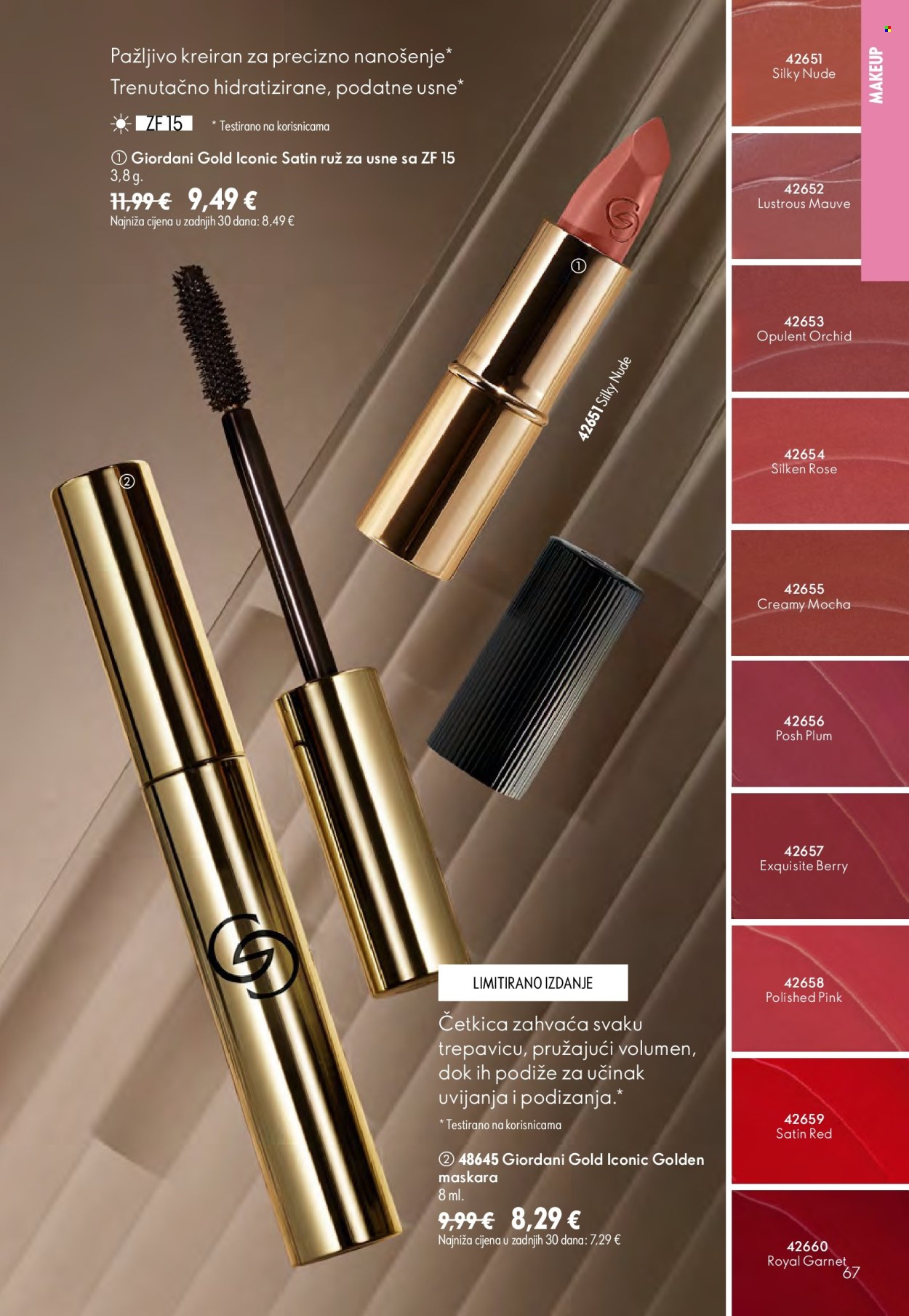 Leták Oriflame - 24.6.2026 - 14.7.2026. Strana 67