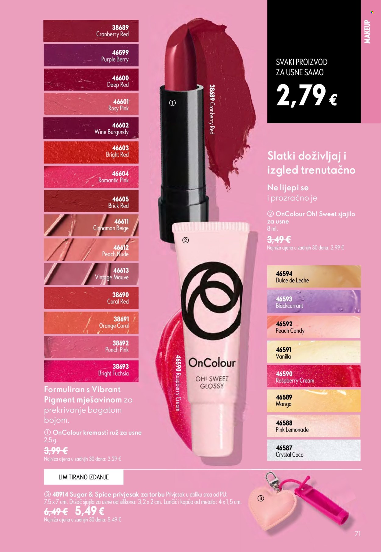 Leták Oriflame - 24.6.2026 - 14.7.2026. Strana 71