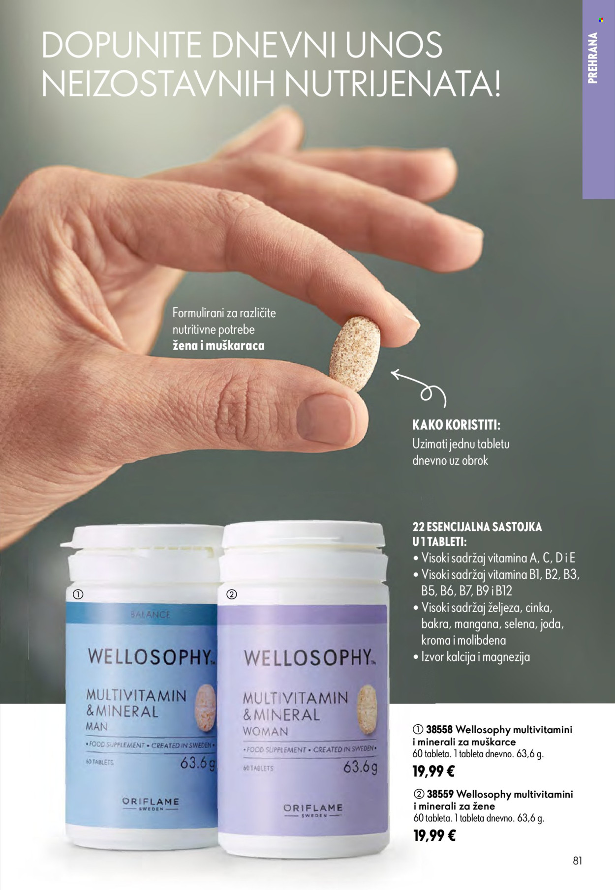 Leták Oriflame - 24.6.2026 - 14.7.2026. Strana 81