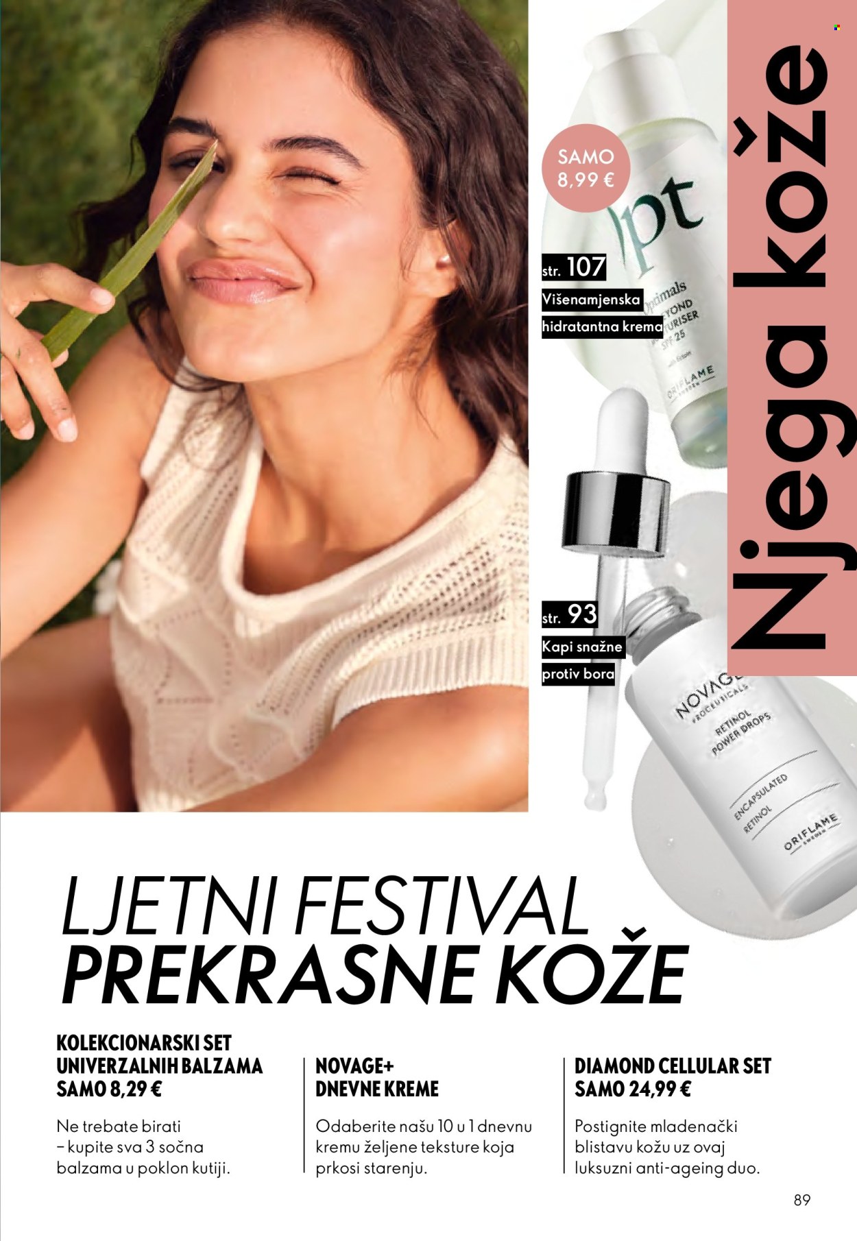 Leták Oriflame - 24.6.2026 - 14.7.2026. Strana 89