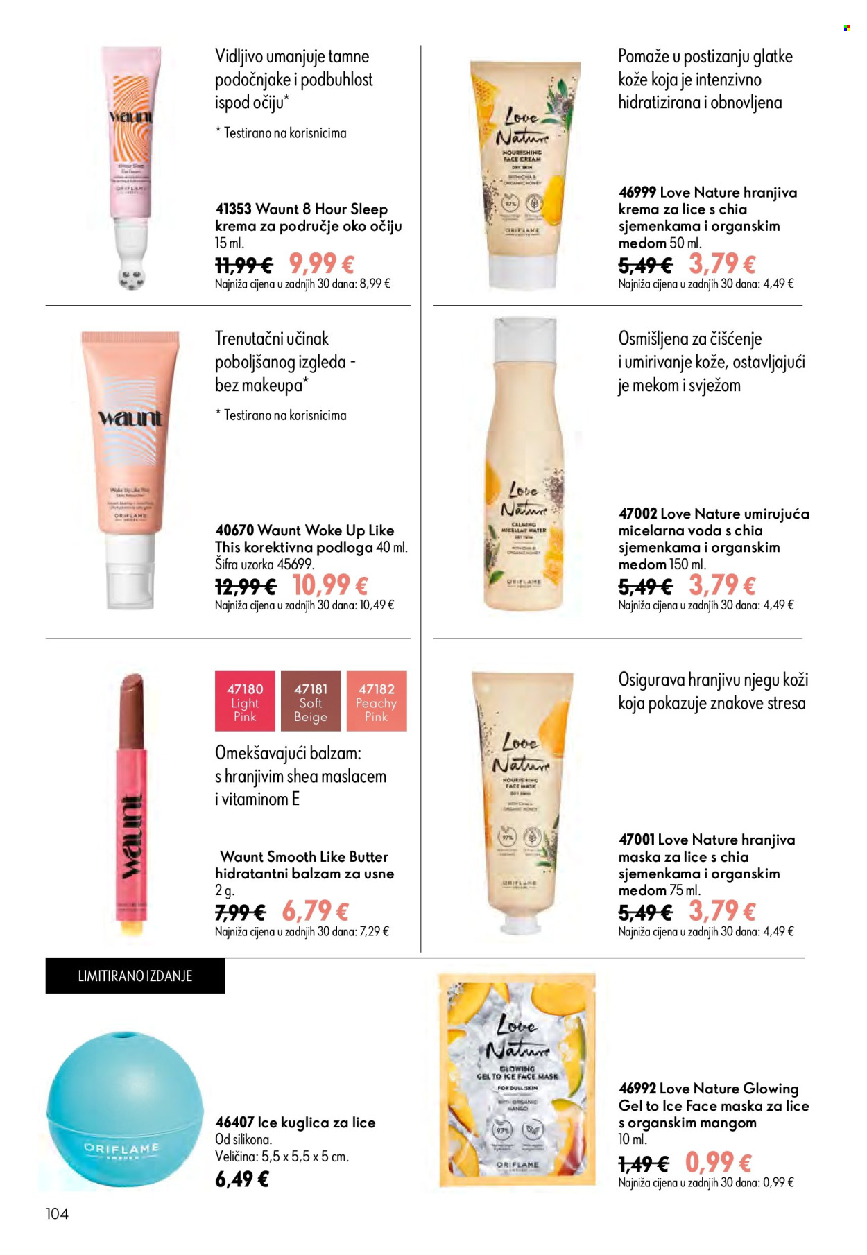 Leták Oriflame - 24.6.2026 - 14.7.2026. Strana 104