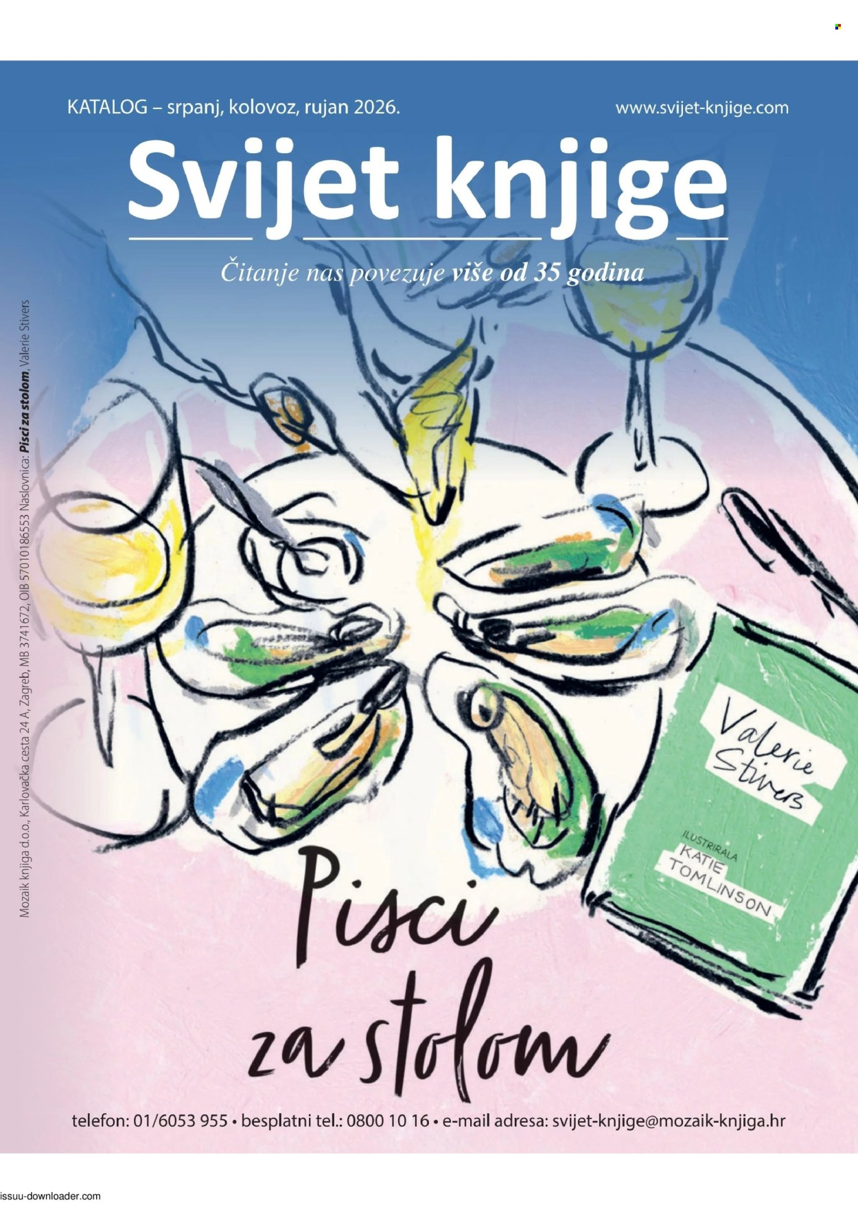 Leták Svijet knjige - 24.6.2026 - 30.9.2026. Strana 1