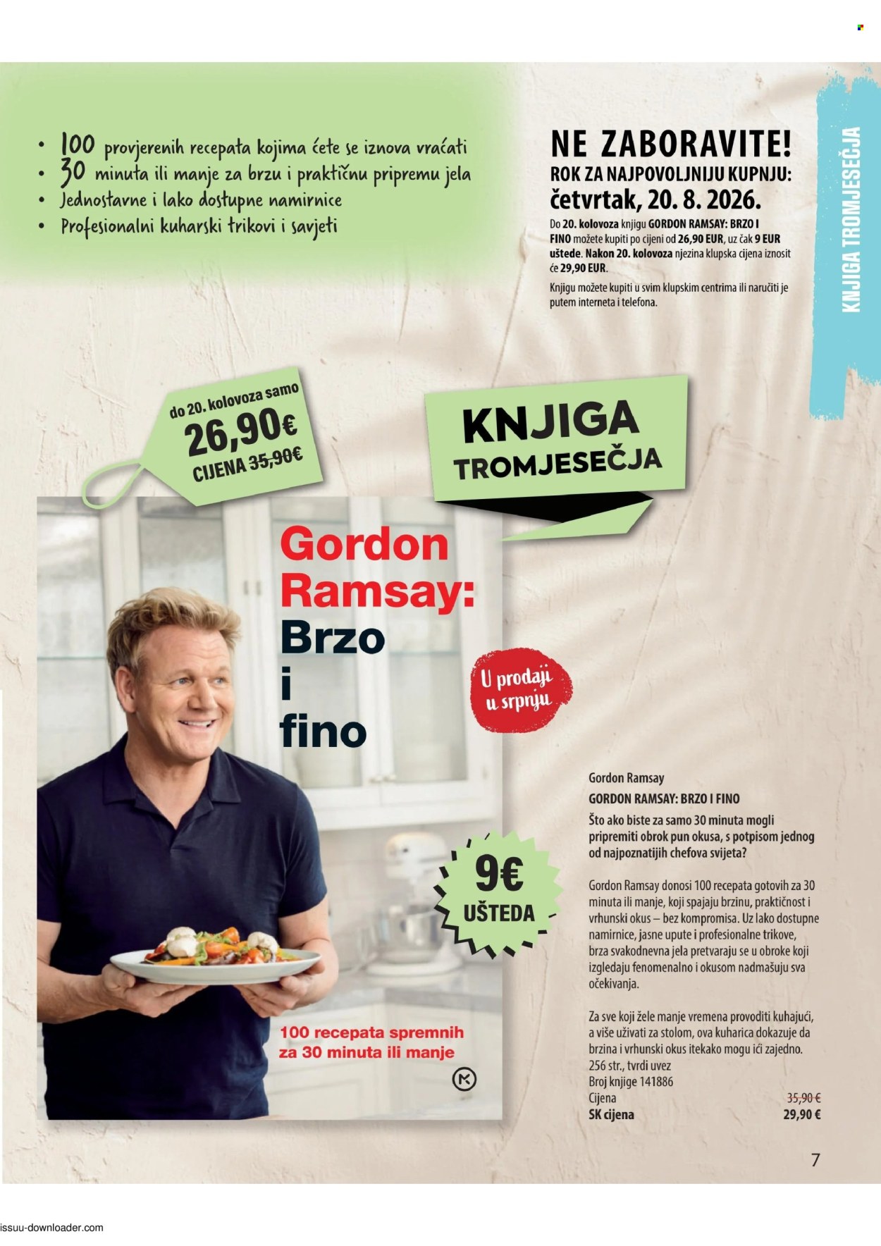Leták Svijet knjige - 24.6.2026 - 30.9.2026. Strana 7