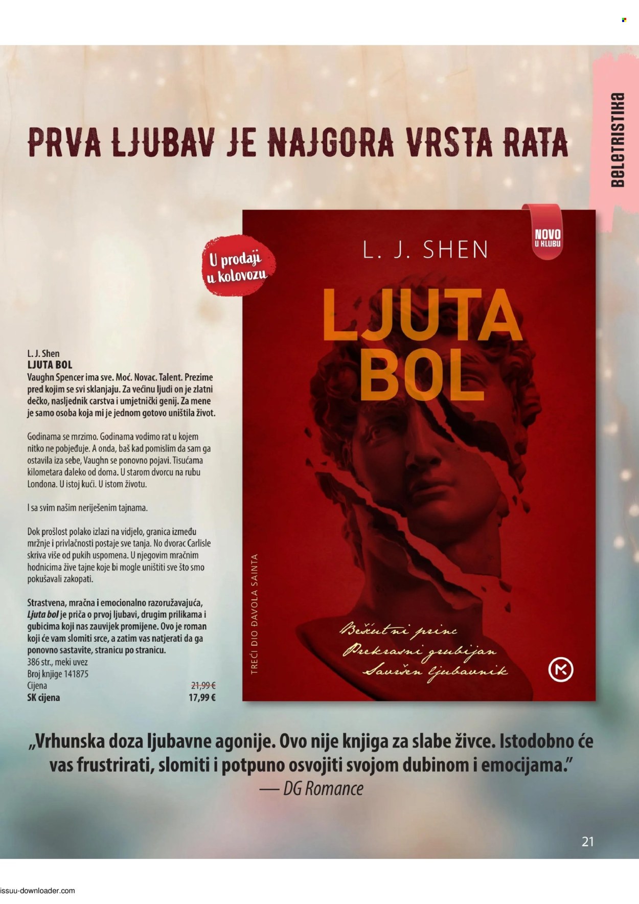 Leták Svijet knjige - 24.6.2026 - 30.9.2026. Strana 21