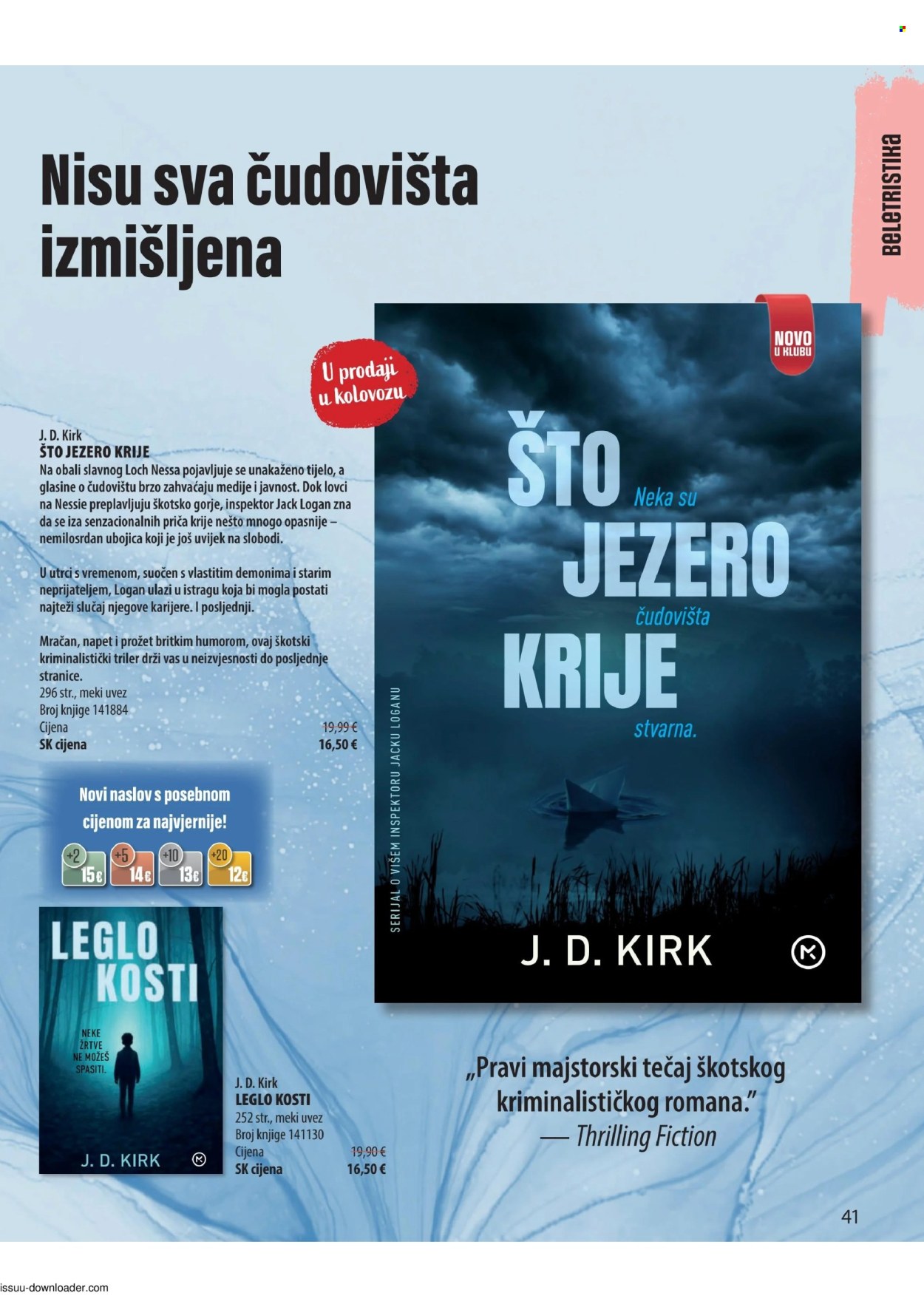 Leták Svijet knjige - 24.6.2026 - 30.9.2026. Strana 41