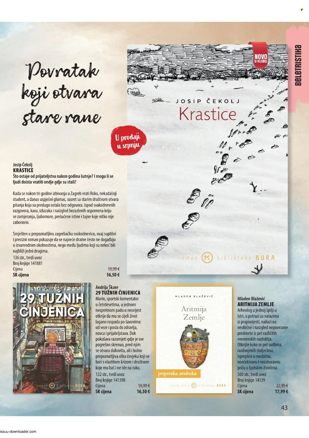 Leták Svijet knjige - 24.6.2026 - 30.9.2026. Strana 43