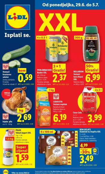 Lidl katalog - 29.06.2026. - 05.07.2026.
