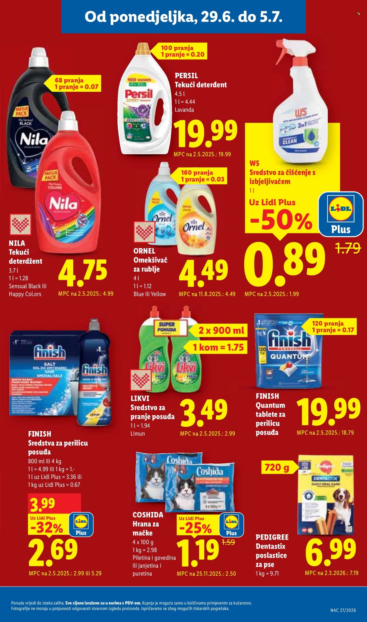 Leták Lidl - 29.6.2026 - 5.7.2026. Strana 25