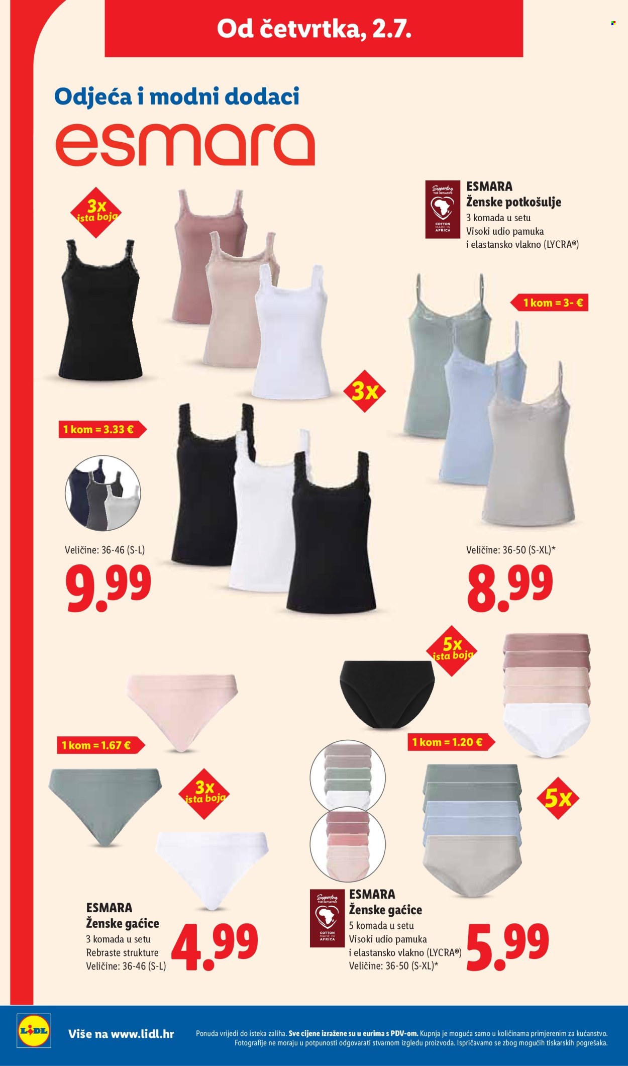 Leták Lidl - 29.6.2026 - 5.7.2026. Strana 40