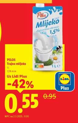 Pilos Trajno mlijeko