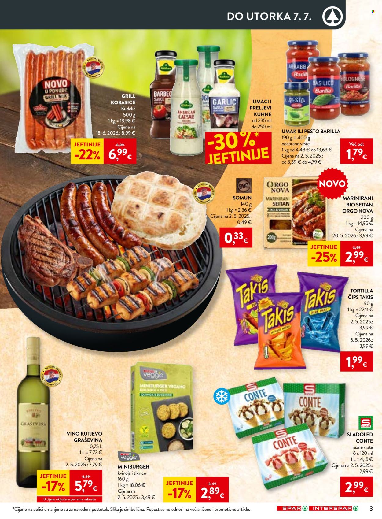 INTERSPAR katalog - 01.07.2026. - 07.07.2026. Stranica 3