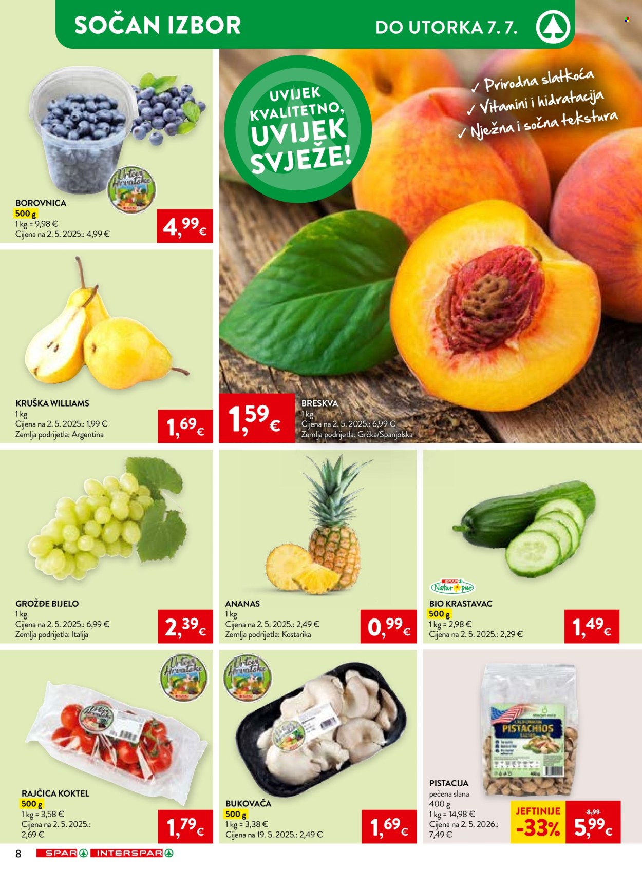 INTERSPAR katalog - 01.07.2026. - 07.07.2026. Stranica 6