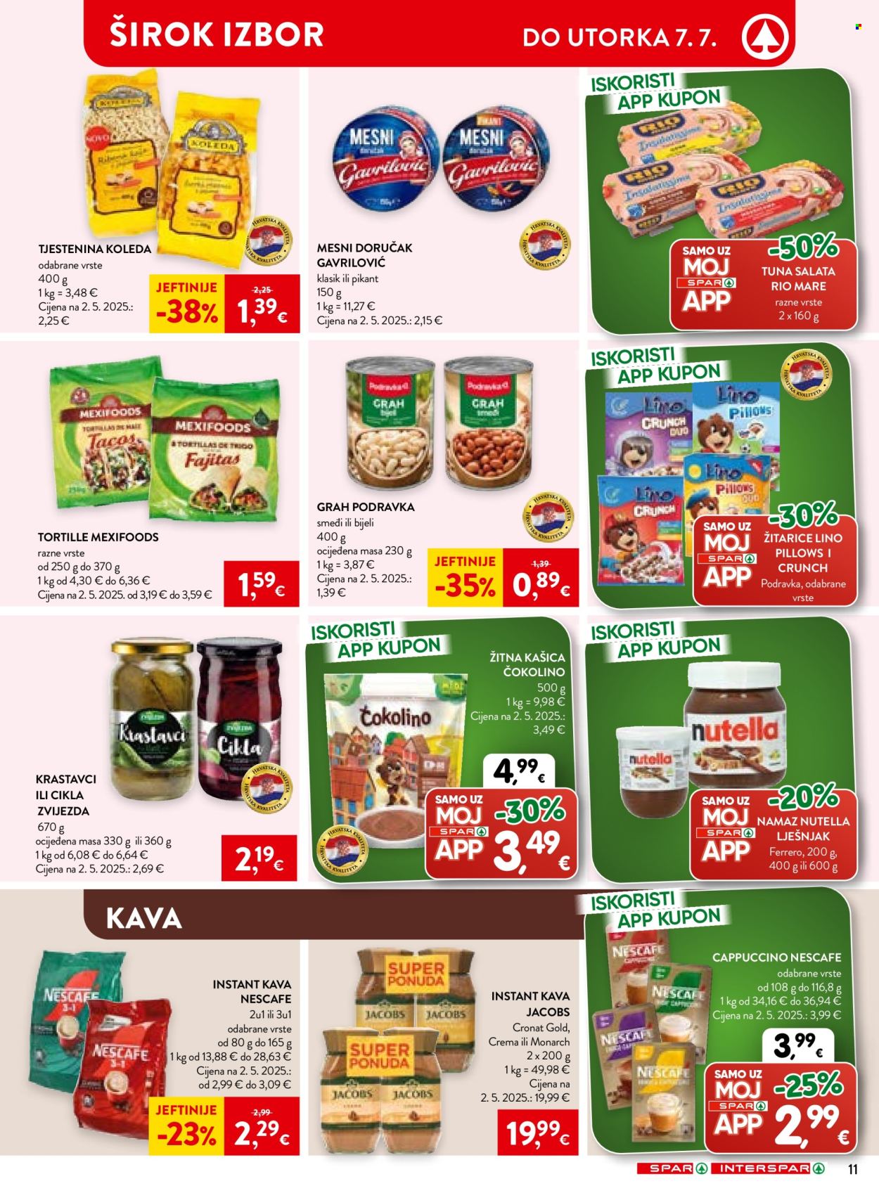 INTERSPAR katalog - 01.07.2026. - 07.07.2026. Stranica 16