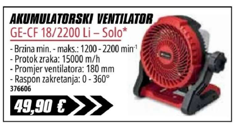GE-CF 18/2200 Li – Solo