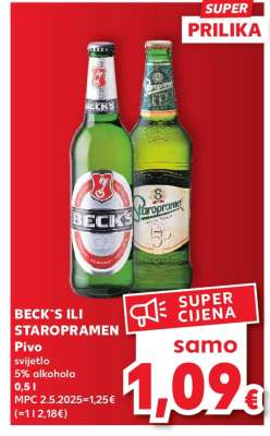 BECK'S ILI STAROPRAMEN
