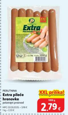 Extra Pileće hrenovke