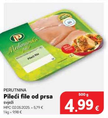 Pileći file od prsa
