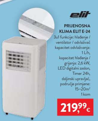 Prijenosna klima Elit E-24