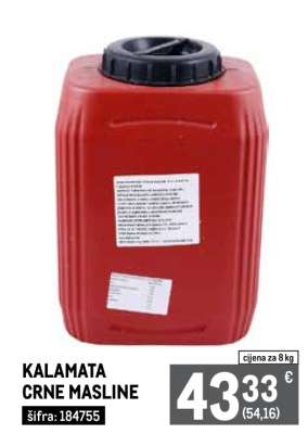 KALAMATA CRNE MASLINE