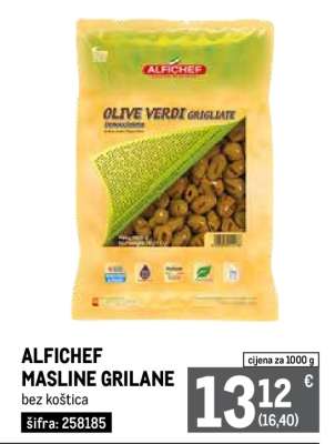 ALFICHEF MASLINE GRILANE