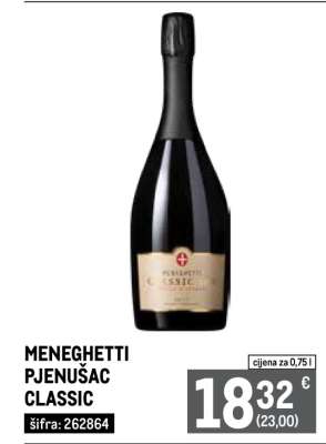 MENEGHETTI PJENUŠAC CLASSIC
