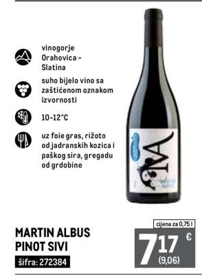 MARTIN ALBUS PINOT SIVI