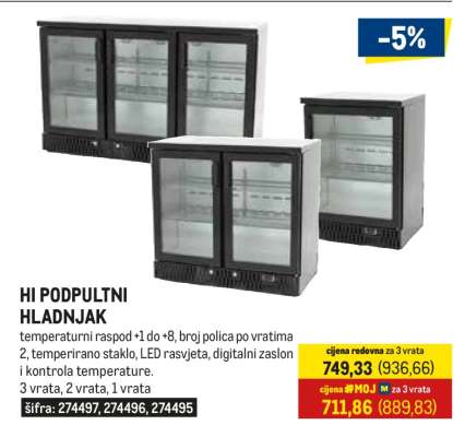 HI PODPULTNI HLADNJAK