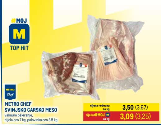 METRO CHEF SVINJSKO CARSKO MESO