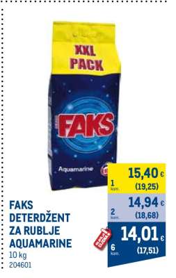 FAKS DETERDŽENT ZA RUBLJE AQUAMARINE