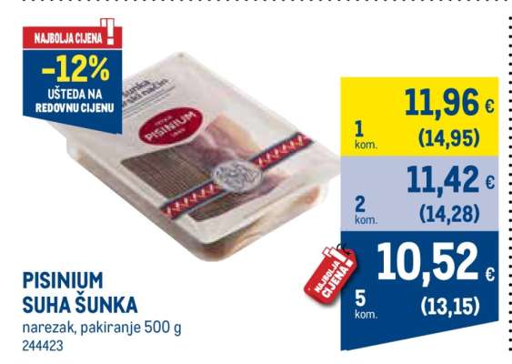 PISINIUM SUHA ŠUNKA