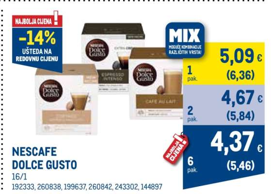 Nescafe Dolce gusto