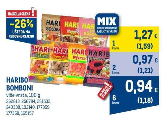 HARIBO BOMBONI