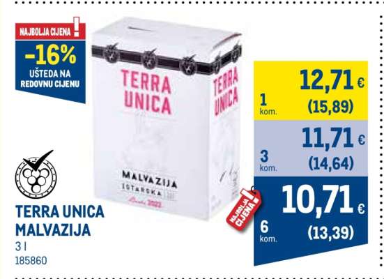 TERRA UNICA MALVAZIJA