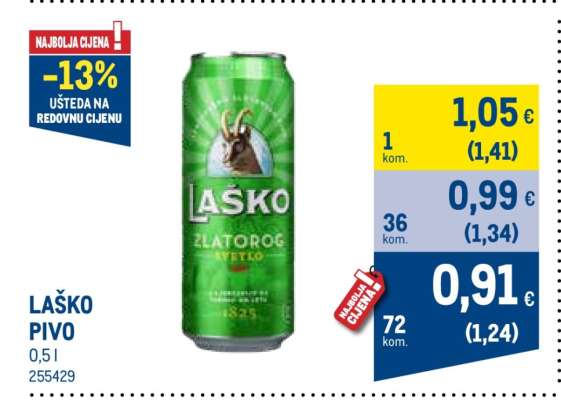 LAŠKO Pivo