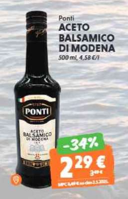 PONTI Aceto balsamico di Modena