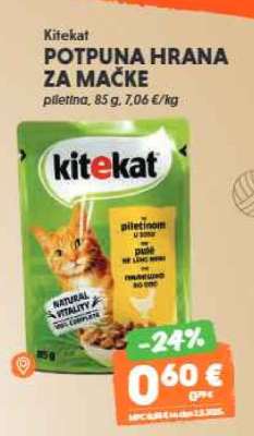 Kitekat Potpuna hrana za mačke